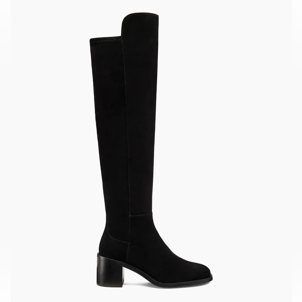 Stuart Weitzman 5050 Finn 55mm Suede Knee High Boots - Picture 1 of 7